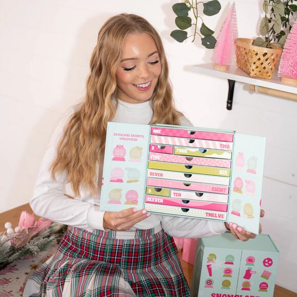 ESW Beauty — Snow Globe Beauty Vault 12 Day Advent Calendar Korean Skincare NEW! - Picture 6 of 13